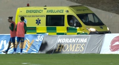 Κύπρος: «Εγκλωβισμένος» 30 λεπτά σε ασθενοφόρο τραυματίας ποδοσφαιριστής λόγω… κανονισμού