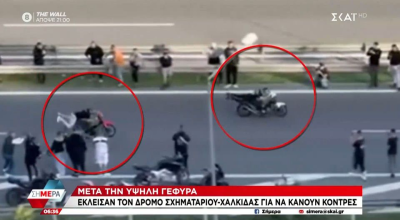 Χαλκίδα: Έκλεισαν δρόμο για να... κάνουν κόντρες-Δεν επενέβη η ΕΛΑΣ