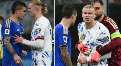 Χάαλαντ: «Μου έπιανε τον κ*λο ο Μαντσίνι και τους έβαλα δύο γκολ»