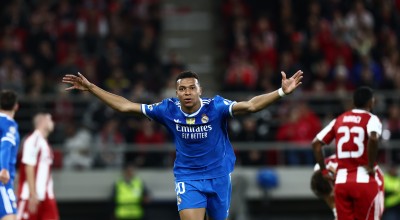 Ο Ολυμπιακός κοίταξε στα μάτια τη Ρεάλ, αλλά δεν μπόρεσε να σταματήσει τον εξωγήινο Μπαπέ