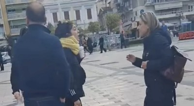 Ένταση στην Πάτρα: Διαδηλωτές υπέρ της Παλαιστίνης την... έπεσαν σε βουλευτή της ΝΔ