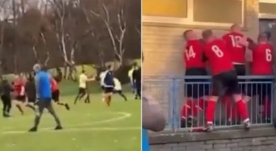 Άγριο ξύλο: Cult σκηνές σε αγώνα ερασιτεχνικού