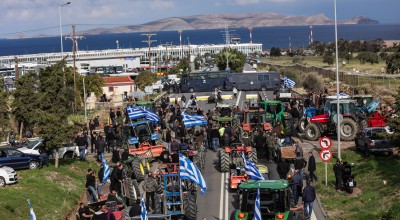 Χημικά και πετροπόλεμος αγροτών και ΕΛΑΣ στο παγκρήτιο συλλαλητήριο