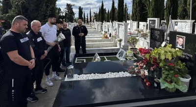 ΠΑΟΚ: Η ομάδα βόλεϊ τιμά τη μνήμη του Νάσου Κωνσταντίνου