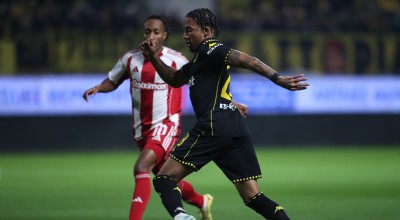 Η μάχη του Άρη με τον Ολυμπιακό στο «Κλεάνθης Βικελίδης»