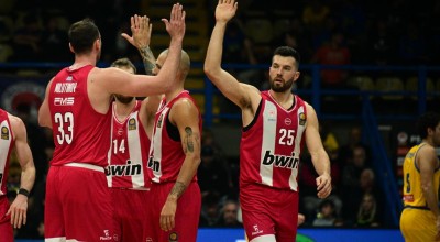 GBL: Σαρωτικός ο Ολυμπιακός, συνέτριψε (105-62) το Περιστέρι