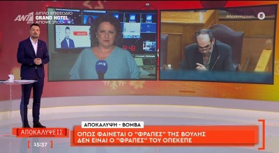 Καταγγελία για τον ΟΠΕΚΕΠΕ: «Δεν κάλεσαν τον πραγματικό Φραπέ στη Βουλή»