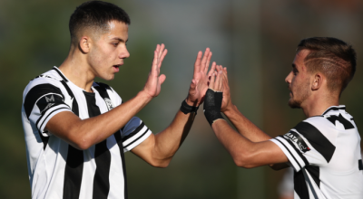 ΠΑΟΚ Κ17: Έφυγε με διπλό από τη Λάρισα με Λούσκα