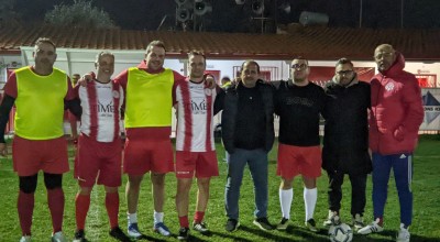 Ξεχωριστός αγώνας: Επαιξαν για καλό σκοπό διοίκηση Φοίνικα και Βετεράνοι Πολίχνης