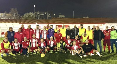 Ξεχωριστός αγώνας: Επαιξαν για καλό σκοπό διοίκηση Φοίνικα και Βετεράνοι Πολίχνης