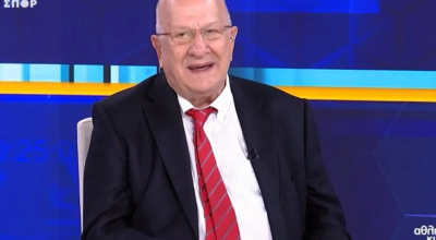 Η στιγμή που ο Πανούτσος έχασε τη... μιλιά του