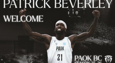 ΠΑΟΚ: Και επίσημα δικός του ο Πάτρικ Μπέβερλι