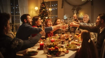 Πόσο παχαίνουμε πραγματικά στις γιορτές;