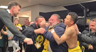 ΑΕΚ: Απίστευτο σόου Ηλιόπουλου στα αποδυτήρια-«Ωωωω σούπερ Μάριο»