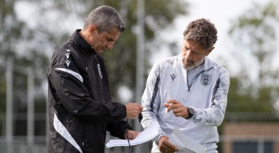 Κωνσταντινίδης: «Πρέπει να είμαστε πιεστικοί, κλειδί πώς θα μπούμε στο γήπεδο»