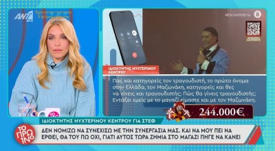 Επιχειρηματίας για Στέφανο Παπαδόπουλο: «Θες να γίνεις τραγουδιστής και κατηγορείς τον Μαζωνάκη;»