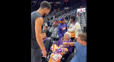 NBA: «Αιώνια έφηβη» 102 ετών στο γήπεδο για τους Φοίνιξ Σανς!