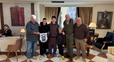 Συγκλονιστικός Καρέτσας σε μέλη του CLUB: «Είμαι ΠΑΟΚ και είμαι περήφανος» (Photos)