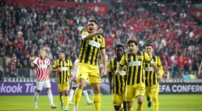 Conference League: Το γκολ με απευθείας φάουλ του Μαρίν υποψήφιο για κορυφαίο της League Phase