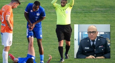 Κύπρος-Τραυματιοφορέας χτύπησε διαιτητή: «Καμπάνα» στην Καρμιώτισσα