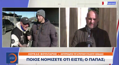 On air «ξύλο» Μαρκόπουλου με αγρότη: «Δεν είστε και ο πάπας»