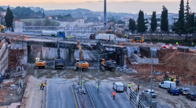 Θεσσαλονίκη-Fly Over: Ξεκίνησε η κατεδάφιση της γέφυρας Πανοράματος