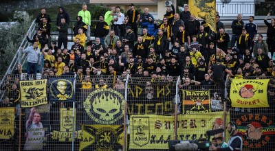 Άρης: Η αστυνομία «κόβει» την οργανωμένη μετακίνηση στη Λάρισα