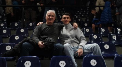 Δίπλα στον ΠΑΟΚ σε κάθε γήπεδο ο Βασίλης Ανατολίτης και ο γιος του