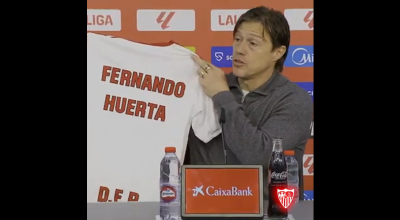 Αλμέιδα: Σε ποιον αφιέρωσε τη νίκη της Σεβίλλης επί της Μπιλμπάο