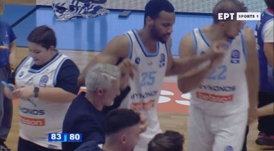 Οι παίκτες της Μυκόνου το έριξαν...στον χορό μετά τη νίκη επί του Ηρακλή!