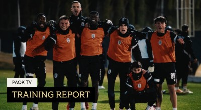 ΠΑΟΚ: Το βίντεο της προτελευταίας προπόνησης πριν από το ευρωπαϊκό ματς με την Μπέτις