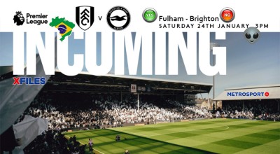 «X-Files» :  Ο Βραζιλιάνος μας είναι ήδη στο Λονδίνο : I want to believe you, darling… Fulham