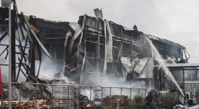 Τρίκαλα: Άγνωστη η αιτία της πυρκαγιάς στη «Βιολάντα»