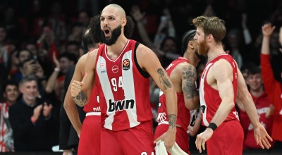 Ολυμπιακός: Μεγάλη νίκη επί της Μπαρτσελόνα και άλμα τετράδας