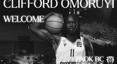 ΠΑΟΚ: Και επίσημα «ασπρόμαυρος» ο Κλίφορντ Ομορούγι