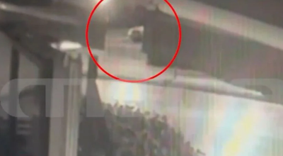 Κεραμικός: Η στιγμή που ο μπασκετμπολίστας κινείται στις γραμμές του τρένου