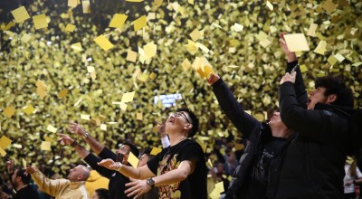 Η παρακάμερα του Άρης-Νεπτούνας: Το «κιτρινόμαυρο» πάρτι, ο Σιάο και η αποθέωση