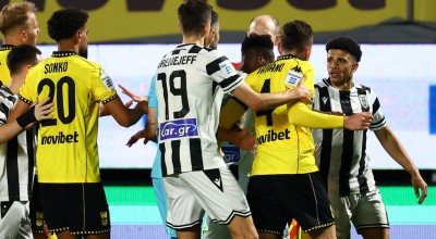 Άρης-ΠΑΟΚ: Η σύρραξη λίγο πριν την λήξη του ντέρμπι