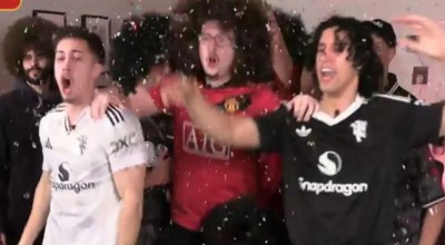 Χαμός στο live: Ο ακούρευτος οπαδός της Γιουνάιτεντ περίμενε το 5/5-Το... τρολάρισμα από την Σίτι