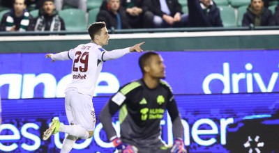 Ο Τούπτα παγώνει τη Λεωφόρο και βάζει μπροστά στο σκορ την ΑΕΛ