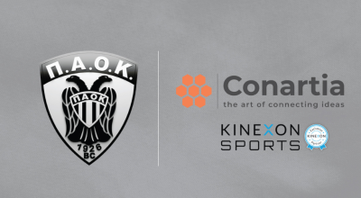 ΚΑΕ ΠΑΟΚ: Συνεργασία της με την Conartia-ΚΙΝΕΧΟΝ Sports & Media