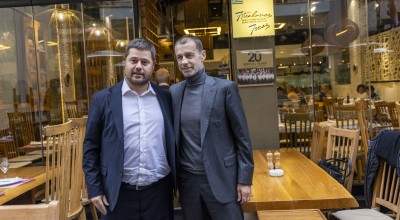 Γεύμα Γκαγκάτση και Τσέφεριν στη Θεσσαλονίκη