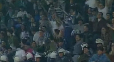 Παναθηναϊκός-Ηρακλής: Όταν οι οπαδοί έβαψαν μπλε την Πάτρα