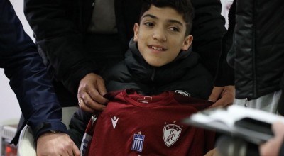 ΠΑΟΚ: Ο μικρός Γιαννάκης βρέθηκε στο AEL FC ARENA
