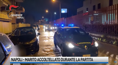 Μαχαίρωσε τον άνδρα της επειδή έβριζε μετά την ήττα της Νάπολι!