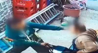 Λέρος: Βίντεο ντοκουμέντο από άγριο καβγά πριν τη δολοφονία-Ο πατέρας χτυπά τον ανήλικο γιο του