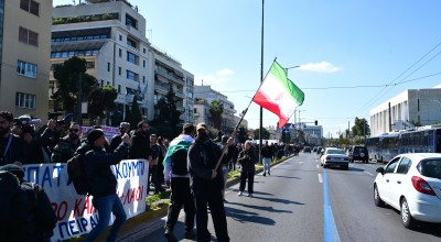 Πορεία υπέρ του Ιράν στην Αθήνα: «Φονιάδες των λαών Αμερικανοί»