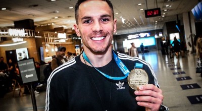 Πετρούνιας: Στον τελικό των κρίκων στο Παγκόσμιο Κύπελλο του Μπακού