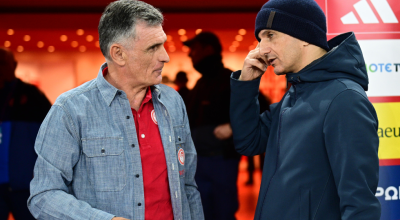 Στο Ολυμπιακός-ΠΑΟΚ «έσπασε» η παράδοση Λουτσέσκου-Μεντιλίμπαρ