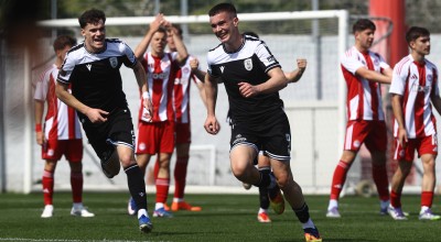 ΠΑΟΚ-Κ19: Διπλό επί του Ολυμπιακού και άνετη παραμονή στην κορυφή